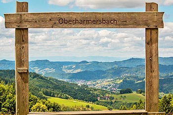 Herrlicher Ausblick in Richtung Oberharmersbach
