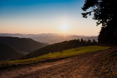 Herrlicher Ausblick in Richtung Oberharmersbach