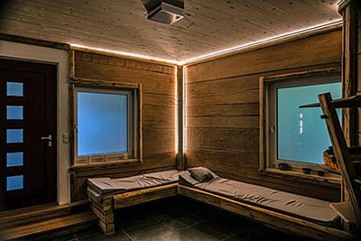 Entspannen Sie sich in unserer Sauna