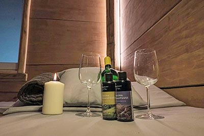 Entspannen Sie sich in unserer Sauna