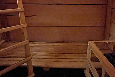 Entspannen Sie sich in unserer Sauna